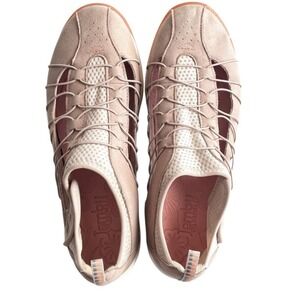 Jambu Free Spirit Encore Vegan SlipOn Sneakers Women's Size 10 Pink Beige Orange